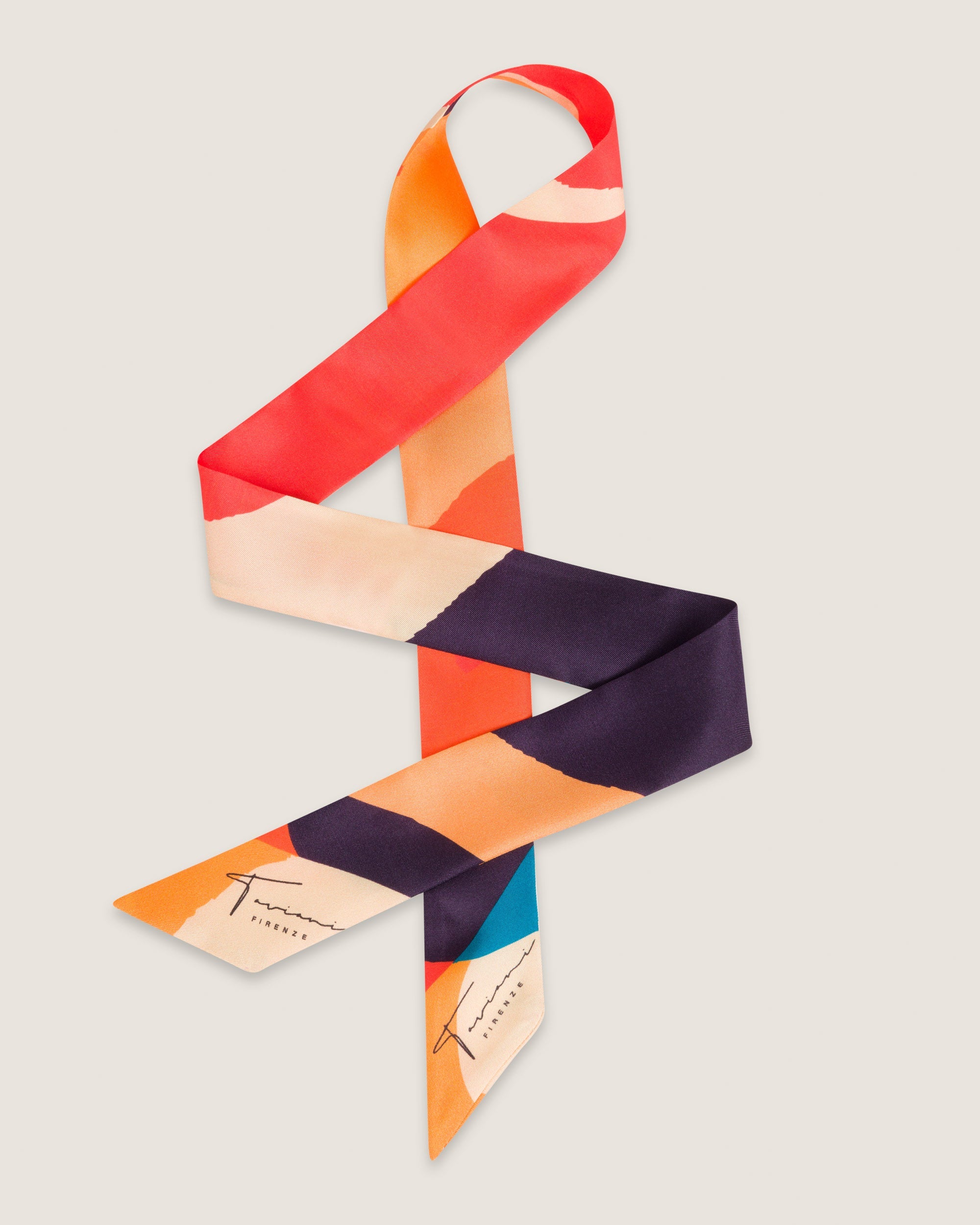 BAG SCARF TWILL MEDITERRANEO