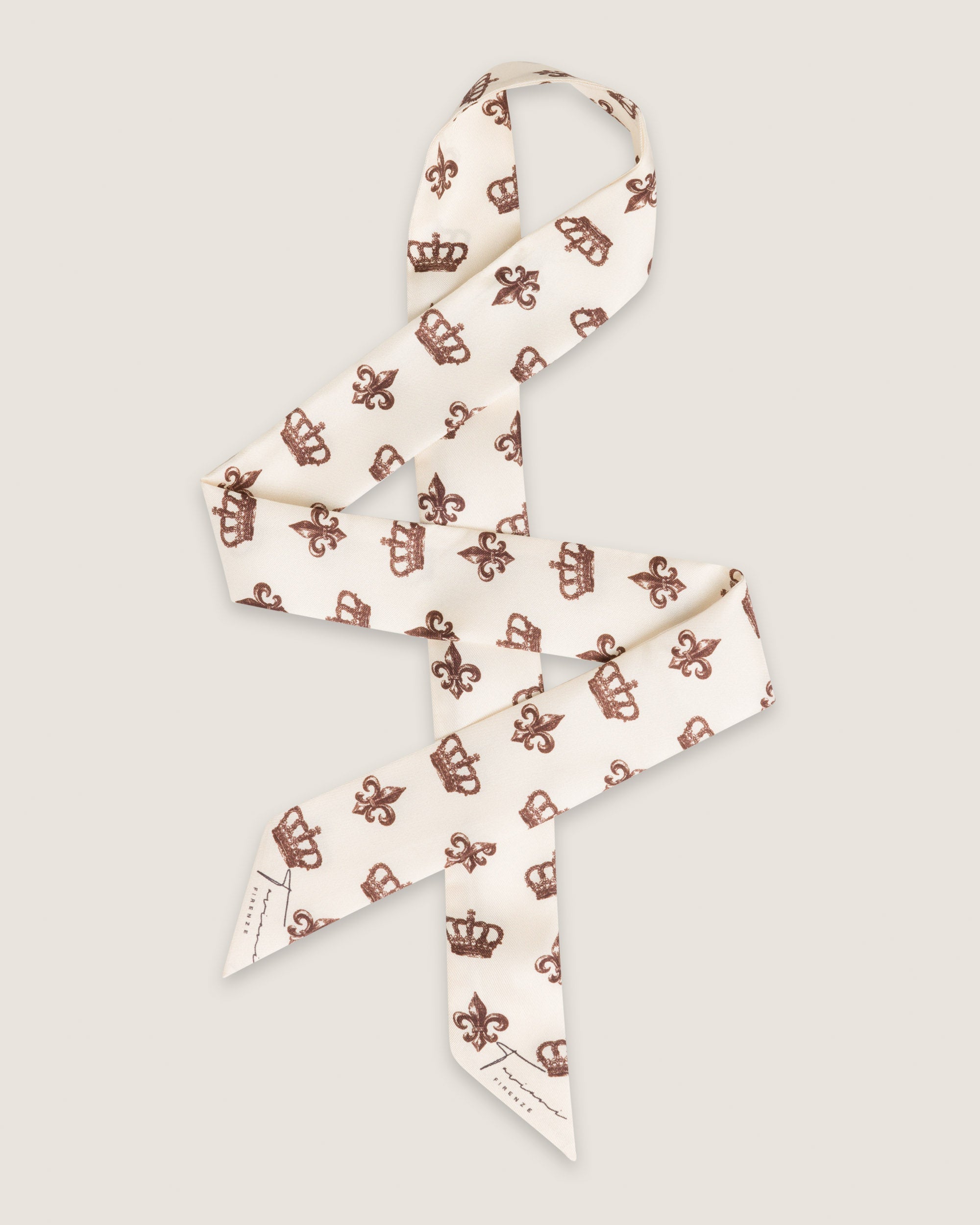 BAG SCARF TWILL GIGLIO DI FIRENZE